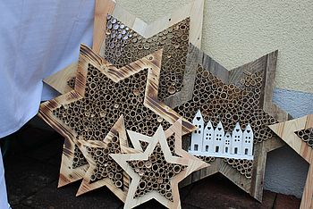 Deko Sterne aus Holz